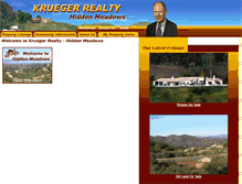 Tablet Screenshot of kruegerrealty.com
